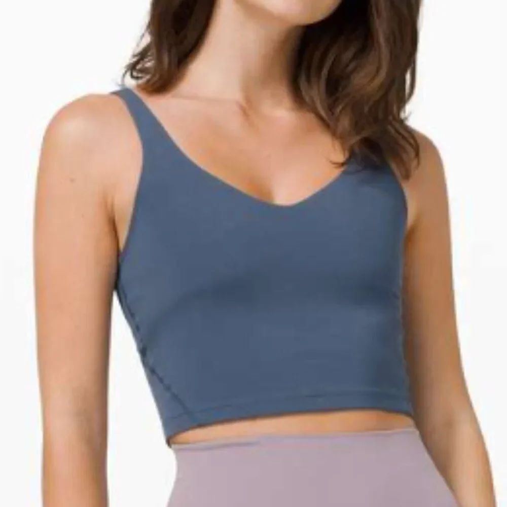 Lululemon Align Tank Top Iron Blue in Size **SEE MEASUREMENTS***